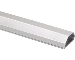 My Wall Aluminium kabelgoot - 110 x 3,3 cm / zilver