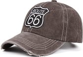 Baseball Cap Route 66 – Bruin – Stonewashed Denim Pet