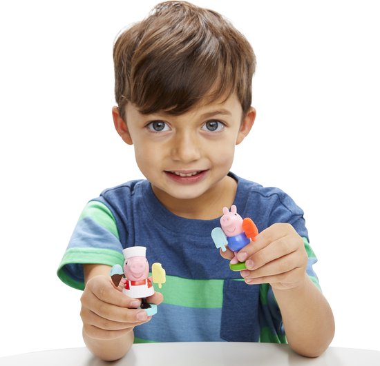 Play-Doh Peppas IJsjes Speelset - Boetseerklei - Inclusief 5 Play-Doh potjes