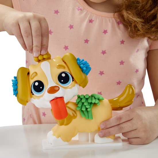 Play-Doh Dierenarts Speelset - Boetseerklei - Inclusief 5 Play-Doh potjes - Knutselen voor kinderen