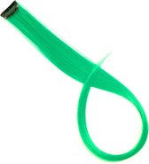 FISKA - Hairextension Groen - Clip In Haar - Haar Extension - Nephaar - Kunsthaar - Carnaval - Verkleden