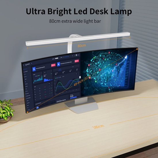 Lampe de bureau de Luxe - Accessoires de vêtements pour bébé de bureau - Siècle des Lumières de bureau - Gain de place - Lampe de bureau