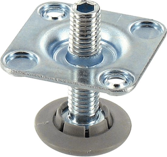 Universele montageplaat voor lier 254 mm x 114 mm, bevestigingsplaat