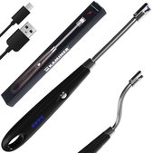 Flexibele Aansteker - USB Oplaadbaar - Keuken - BBQ - Kaars - Zwart