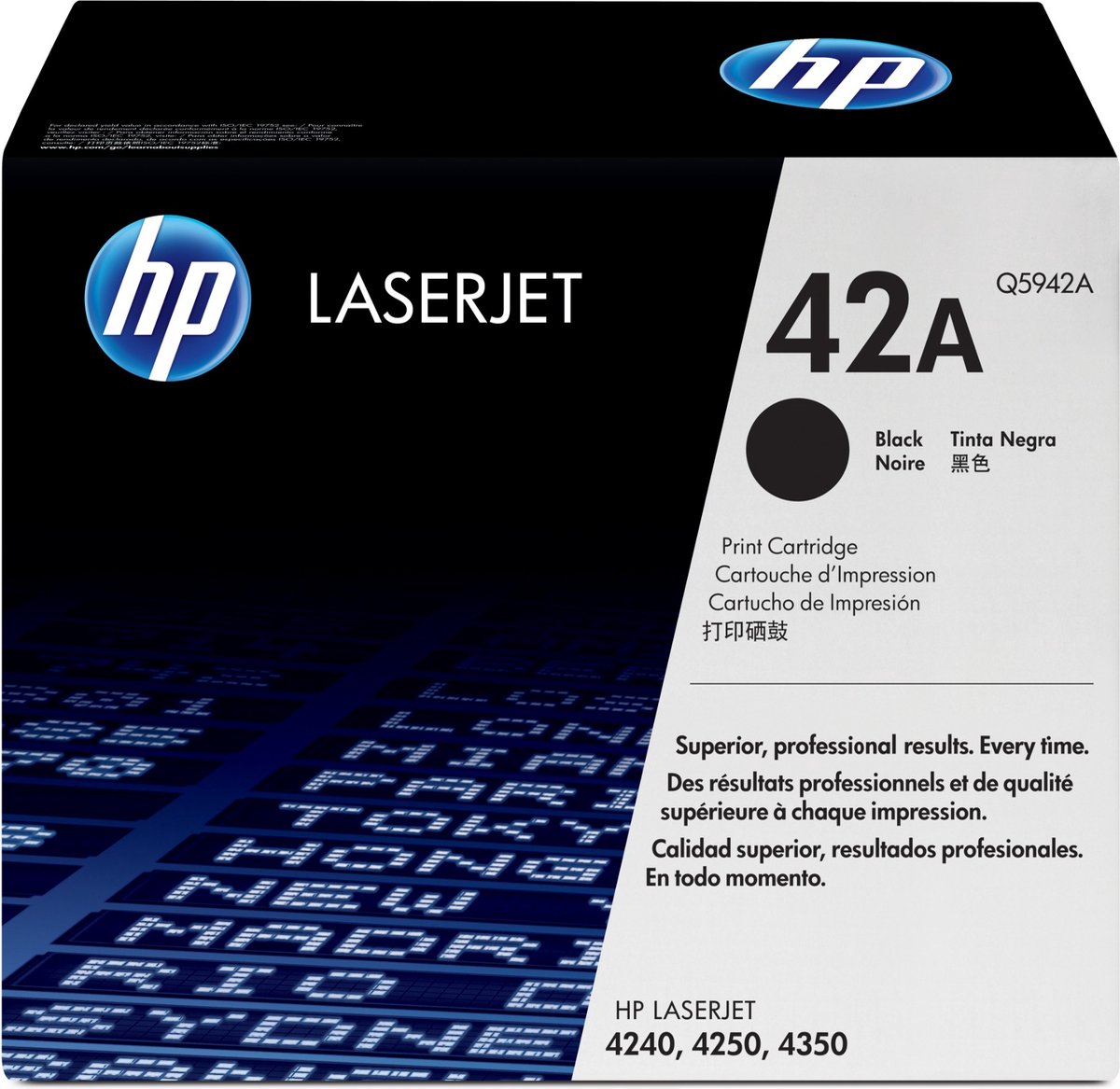 HP 42A - Tonercartidge / Zwart