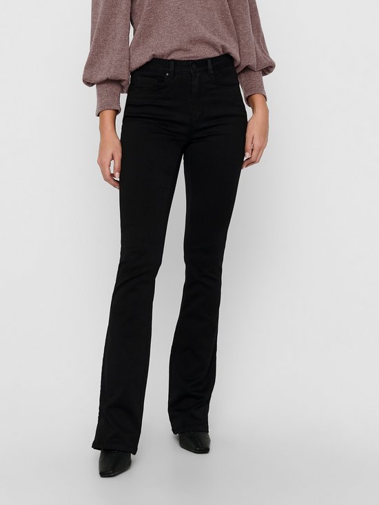 ONLY ONLROYAL LIFE HIGH SWEET FLARE 600 NOOS Dames Jeans - Maat W36XL32