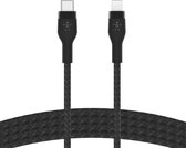Belkin BOOST CHARGE™ Braided USB-C naar Apple iPhone Lightning - 1m - Zwart