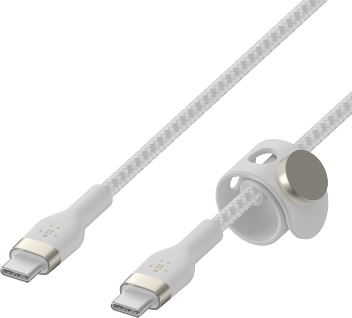 Belkin Boost-Up Charge - Telefoniekabel - Braided USB-C to USB-C 2.0 - 1m - Wit