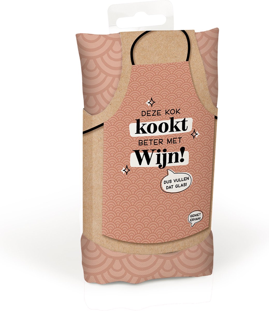 Keukenschort Wijn Cadeautip !!