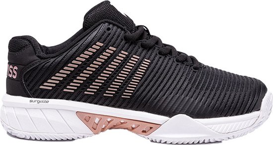 K Swiss Hypercourt Express 2 Clay Dames Sportschoenen Tennis Smashcourt Black Gold bol