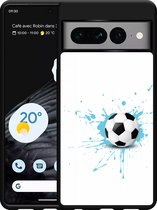 Google Pixel 7 Pro Hardcase hoesje Soccer Ball - Designed by Cazy