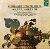 Schola Cantorum Barensis & Gilberto Scordari - Del Negro: Amore Langueo (CD)