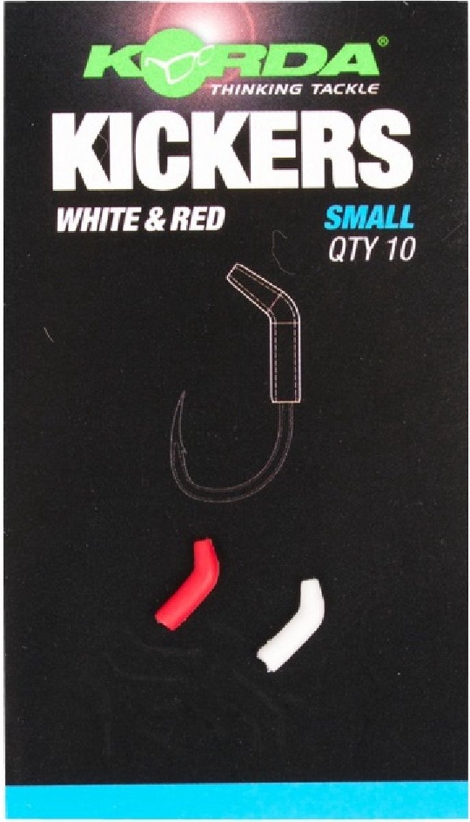 Korda Red/White Kickers - Large - Haakmaat 2 - 4 - Rood van Korda — afbeelding 5
