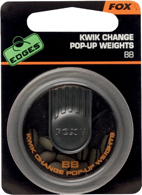 Fox Edges Kwick Change Pop-up Weight AAA - 0.81 g - 10 st. van Fox — afbeelding 4