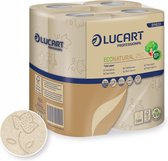 Lucart Eco Natural - Papier toilette - 64 rouleaux - 2 couches