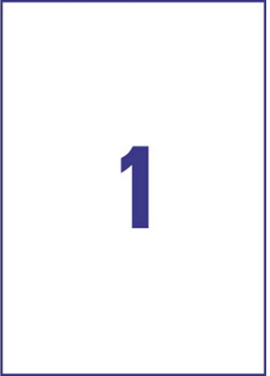Avery-Zweckform 6124 105 X 148 Mm Papier Wit 40 Stuk S  Permanent Hechtend Universele Etiketten Inkt Laser Kopie 10 Ve 1594863