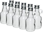 Purification Mini bouteilles en verre 40ml avec bouchon à vis