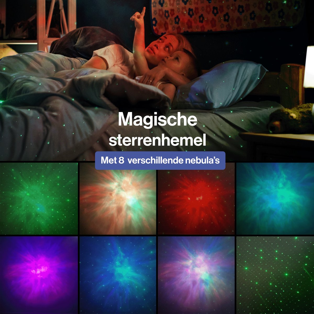 Vivid Green Astronaut sterren projector - Galaxy - Sterrenhemel projector – foto 3