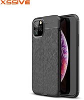 Xssive Leather TPU Back Case Apple iPhone 11 Pro - Zwart