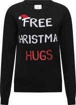Kersttrui Free Christmas Hugs - Dames Maat S