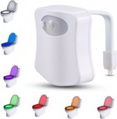 éclairage des toilettes-détecteur de mouvement-différentes couleurs