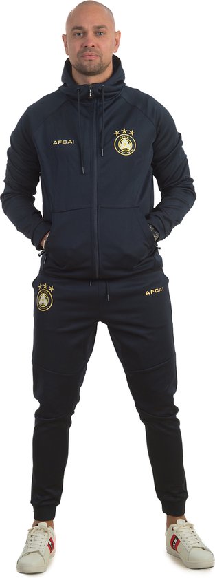 Survêtement AFCA Navy Gold - survêtement - survêtement - vêtements de football - vêtements de sport - ajax -afca - amsterdam