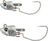 Savage Minnow Weedless Jighead Neutral 3St. 3/0 10 gr For 80mm Tail