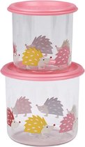 SugarBooger Lunch Snack Containers Large - Hedgehog