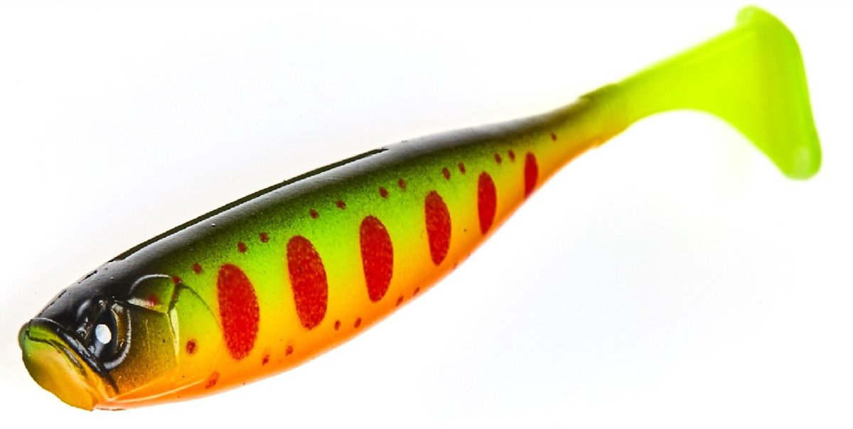 Lucky John 3D Basara Soft Swim 9 cm 6st. PG12 / Blue Shiner