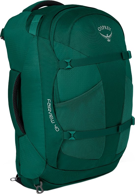 Toneelschrijver Hardheid oase Osprey Fairview 40 S/M Carry-on Backpack rainforest green | bol.com