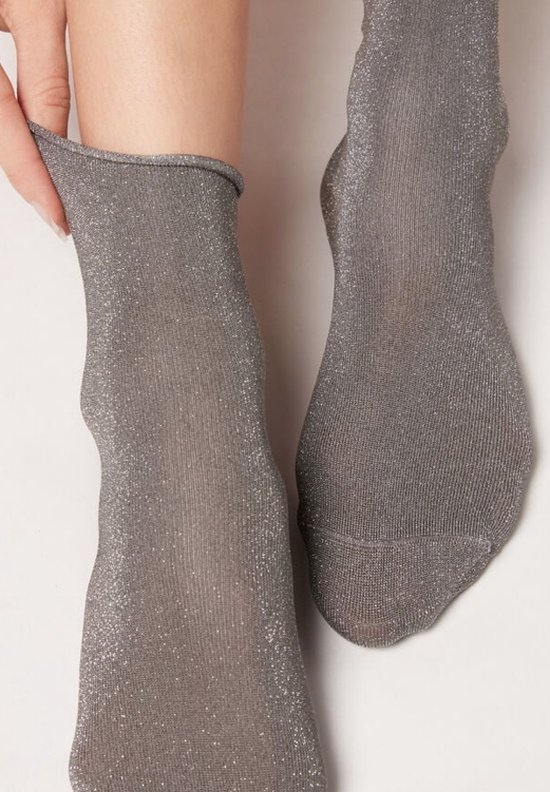 absorptie ornament Getuigen Oroblu all colors socks 50 den maat one size grey 13 glitter sokjes |  bol.com