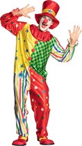 Boland - Kostuum Clown Giggles (50/52) - Volwassenen - Clown - Clown - Circus