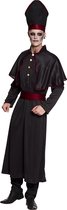 Boland - Kostuum Dark priest (58/60) - Volwassenen - Priester - Halloween en Horror- Religie