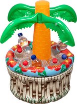 Boland - Opblaasbare palmboomkoeler (62 cm) - Kinderen en volwassenen - Carnaval, Festival, Themafeest, Tienerfeestje, Vrijgezellenfeest - Tropisch