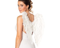 Boland - Vleugels engel Divine wit Wit - Volwassenen - Vrouwen - Engel - Fantasy
