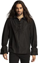Boland - Shirt Piraat zwart (XL) - Volwassenen - Piraat - Piraten