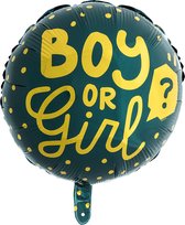 Boland - Folieballon 'Boy or Girl' - Multi - Folieballon