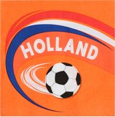 Boland - 20 papieren servetten 'Holland' - Voetbal - Voetbal