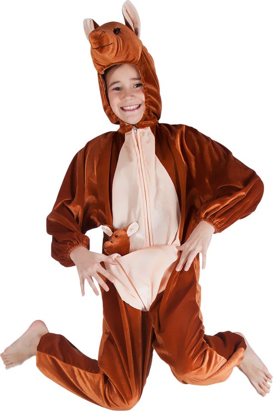 Costume de grenouillère pour enfant en peluche kangourou - Taille 140 |  bol.com