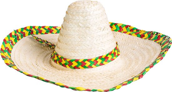 Boland - Sombrero Fiesta - 59 - Volwassenen - Unisex - Landen