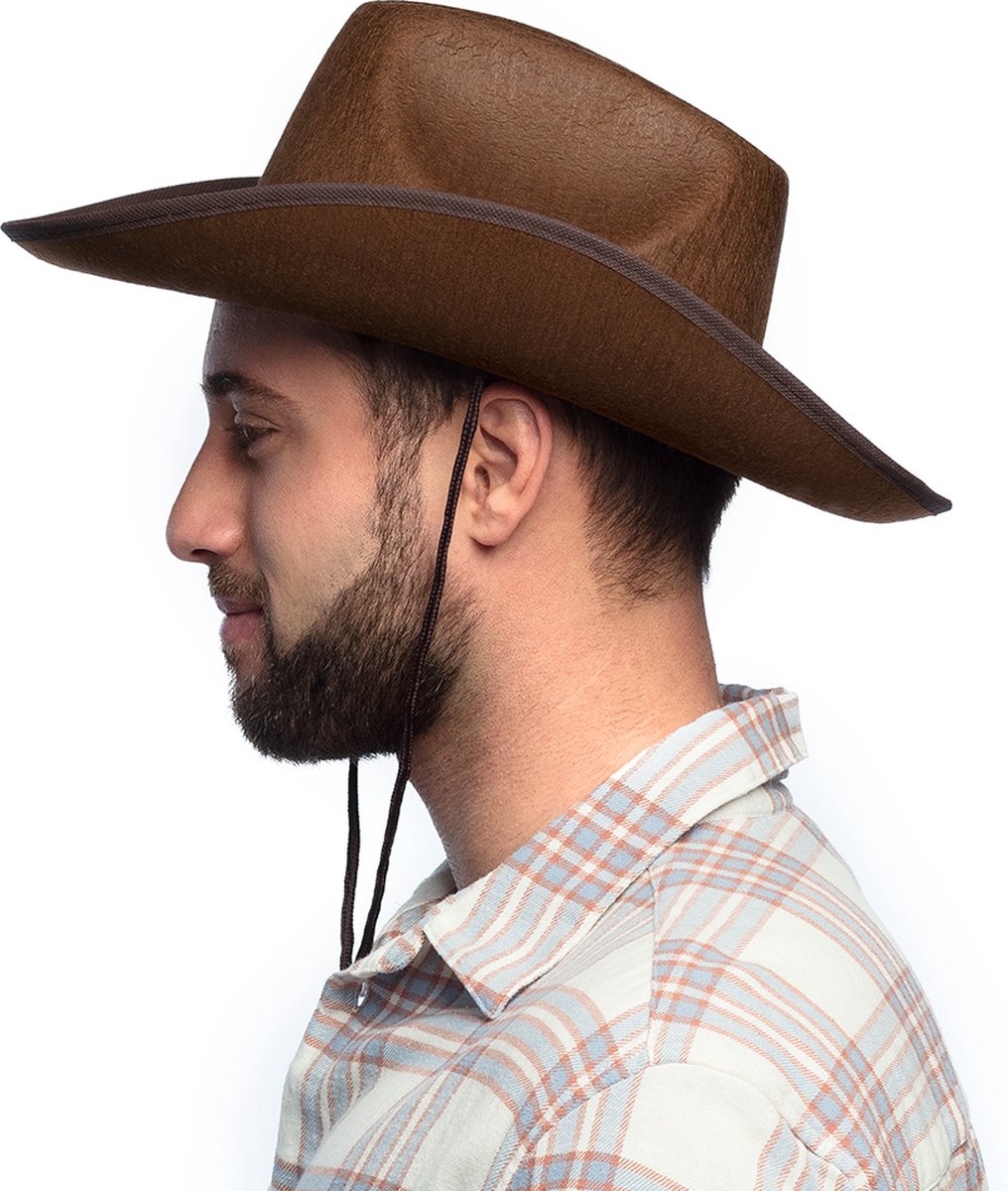 Chapeau de cowboy brun | bol.com