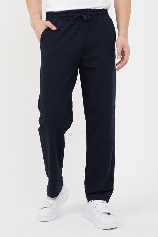 Comeor Sweatpants hommes épais - Blauw - XL - Pantalon d'entraînement pour hommes - Pantalon de sport long