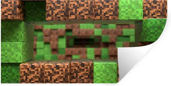 Stickers muraux pour les enfants - Sticker Minecraft game, Creeper