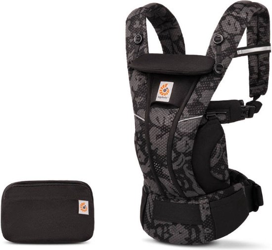 Ergobaby Draagzak Omni 360 - Breeze - Onyx Blooms