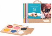 Namaki Schminkset – Thema schmink – Make up Kinderen – Face Paint pallete – Rainbow – 6 kleuren – 6 x 2.5 gram