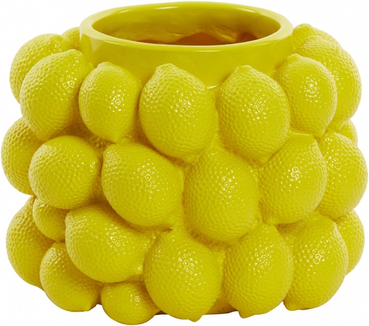 Vaas Citroen Geel Polyresin Geel 18x25x25cm (hxbxd) Light