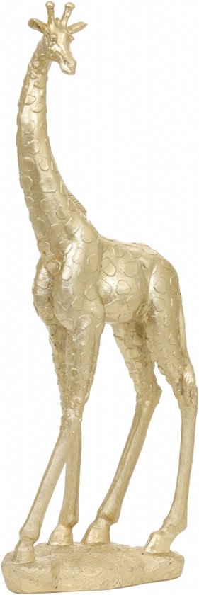 Light & Living - Ornament GIRAFFE - 21x15x55cm - Goud