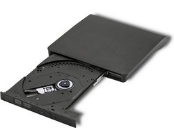 Qoltec Externe DVD-RW recorder |USB 3:0|Zwart.