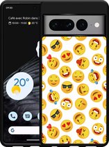 Google Pixel 7 Pro Hardcase hoesje Emoji - Designed by Cazy