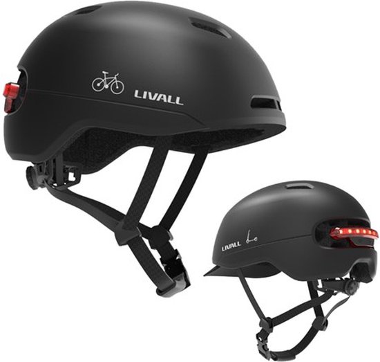 Helm Smart Livall C21 Zwart M (speed pedelec / snorscooter)